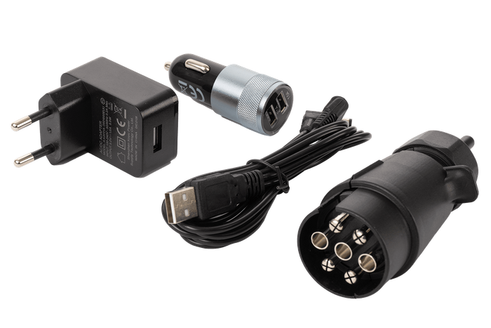TT Technology TT.12028B LED baglygter 3 funktioner venstre + højre, trådløs, magnetisk