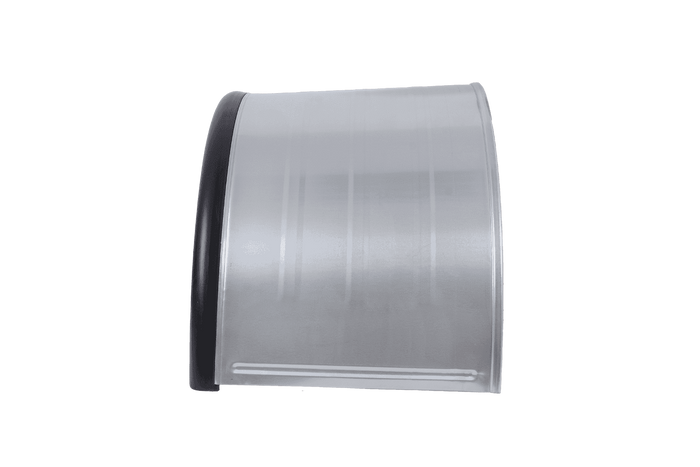 Dobbeltskærm til trailer 17,5-19,5" DOMAR DK7140 hjulkasse 1000/500mm metal med gummikant