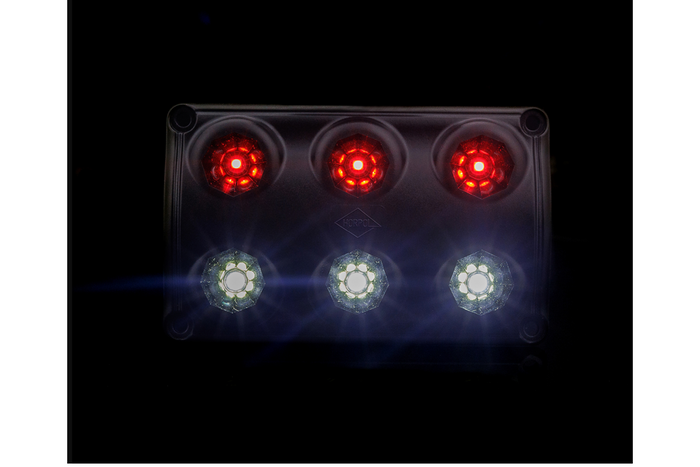 HORPOL LWD2325/CZ LED 720lm sort indvendig billampe