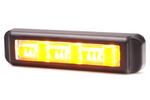 Advarselslampe WAŚ 2466 W285 LED blinkende lampe orange MASTER/SLAVE