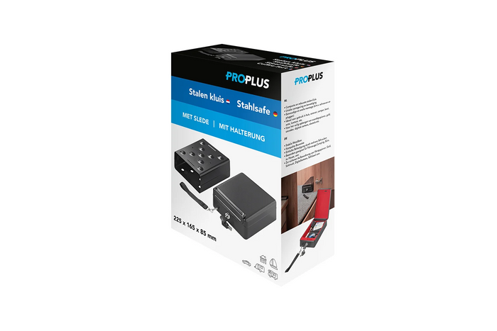 ProPlus 540250 bærbar nøgleboks 225x165x85mm