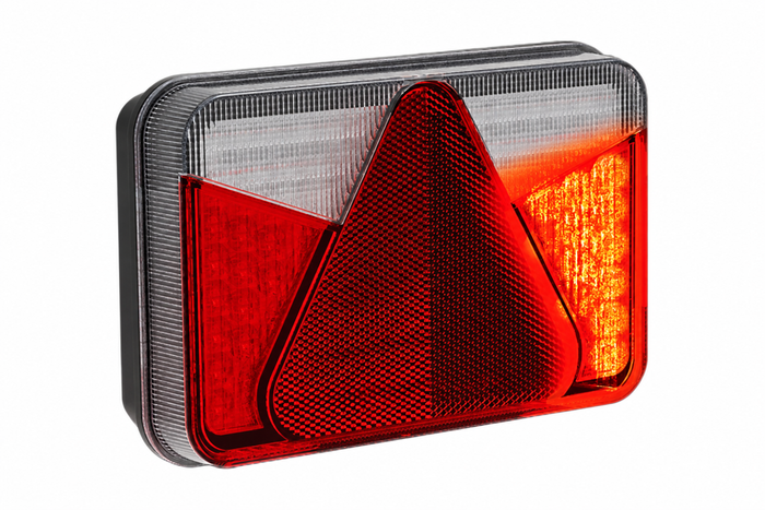 ASPÖCK MULTILED V baglygte 6 funktioner venstre