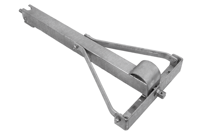 KNOTT 6X1197.007 udtrækkelig hjørnestøtte til trailer 1100kg 498mm