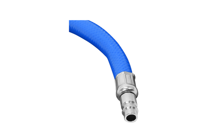 YATO YT-24224 forstærket PVC pneumatisk slange med hurtigkoblinger 10 mm × 10 m