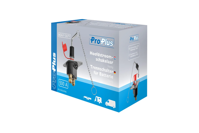 Batteriafbryder 12-24V ProPlus 347031 Forstærket 2-polet afbryder