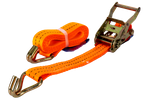 UNITRAILER 3m/35mm/2t orange transportbånd med strammer