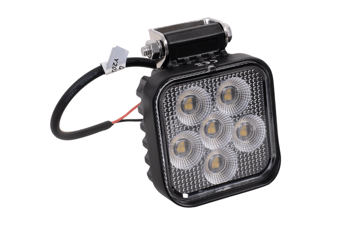 LED arbejdslampe reflektor TT TECHNOLOGY SORT TT.13324 24xLED 1920lm firkantet