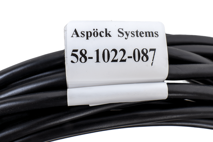 ASPÖCK 58-1022-087 elektrisk installation anhængerledningsnet 4,5 m 7PIN stik bajonetstik 2x5PIN