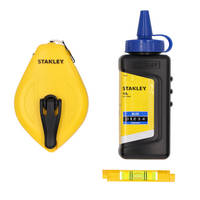 STANLEY STHT47113-0 markeringssæt, snor + kridt + vaterpas