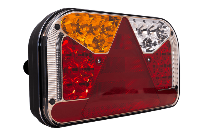 Baglygte FRISTOM FT-170 LED-bajonet 6 funktioner tilbage