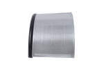 Dobbeltskærm til trailer 17,5-19,5" DOMAR DK7140 hjulkasse 1000/500mm metal med gummikant
