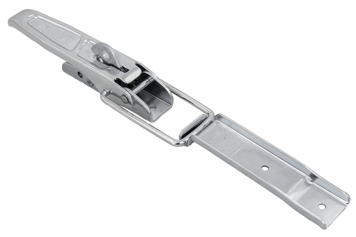 Sideanhængertræk med STEELPRESS ZB-01+Z-02 fastgørelseselement til komplet lukning af trailerens side