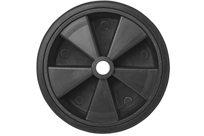 Reservehjul til ProPlus 341549 massivt gummi-jockeyhjul 220x70mm